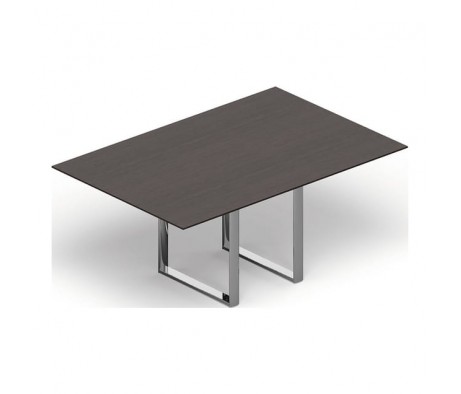 Стол для совещаний 180х120х72 меламин Orbis, Carre цвет венге