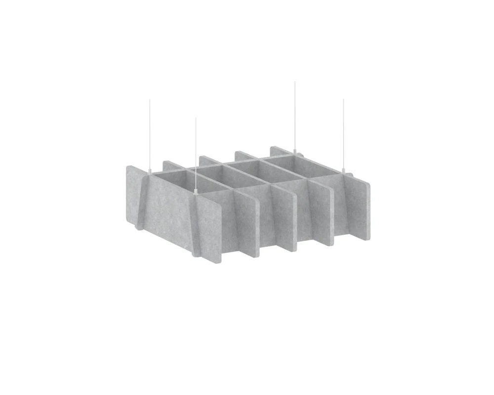 Потолочная декоративная конструкция квадратная VE.PDK-KV-500 500x500x155 Акустикс / AcustiX