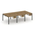 Сандал янтарный/Белый бриллиант/Металл черный