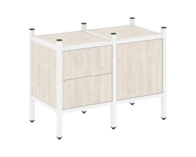 Прямой стеллаж L-01 862x446x636 Лофт / Loft images