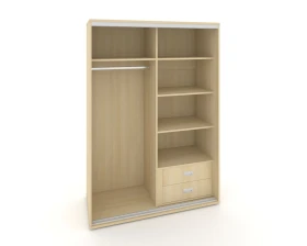 Комплект №1, 2-х секционного шкафа низкого L1200мм 1200x600x2006 Марис / Maris images