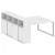 Белый/Серый