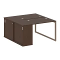 Венге цаво/Металл мокко