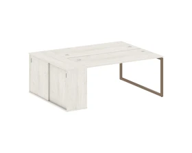 Рабочая станция с шкафом-купе на О-образном м/к 2010x1475x750 Метал Систем Куатро 4х4 / Metal System Quattro 4x4 images