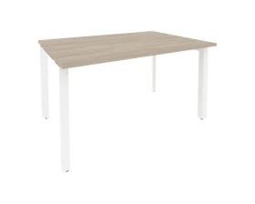 Стол переговорный (1 столешница) на П-образном м/к 1380x980x750 Оникс / Onix images