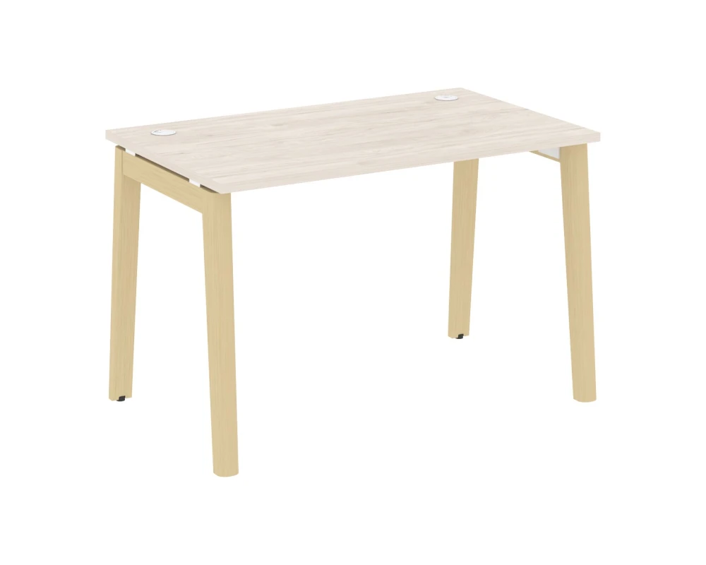 Стол письменный, опоры - массив дерева 118x72x75 Оникс Вуд / Onix Wood