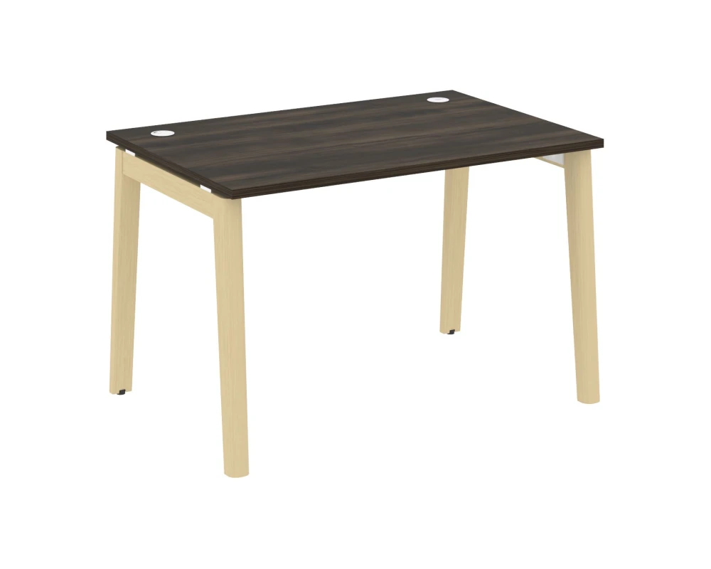 Стол письменный, опоры - массив дерева 118x80x75 Оникс Вуд / Onix Wood