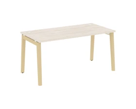 Стол письменный, опоры - массив дерева 158x80x75 Оникс Вуд / Onix Wood images