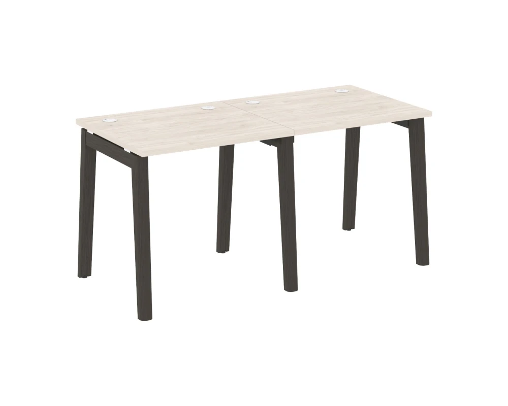Рабочая станция, опоры - массив дерева 156x72x75 Оникс Вуд / Onix Wood