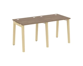 Рабочая станция, опоры - массив дерева 156x72x75 Оникс Вуд / Onix Wood images