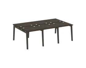 Рабочая станция, опоры - массив дерева 234x147,5x75 Оникс Вуд / Onix Wood images
