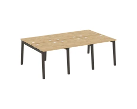 Рабочая станция, опоры - массив дерева 234x147,5x75 Оникс Вуд / Onix Wood images