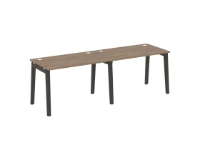 Рабочая станция, опоры - массив дерева 236x72x75 Оникс Вуд / Onix Wood images