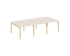 Рабочая станция, опоры - массив дерева 294x147,5x75 Оникс Вуд / Onix Wood images