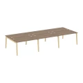 Дуб аризона/Дуб светлый/Металл белый