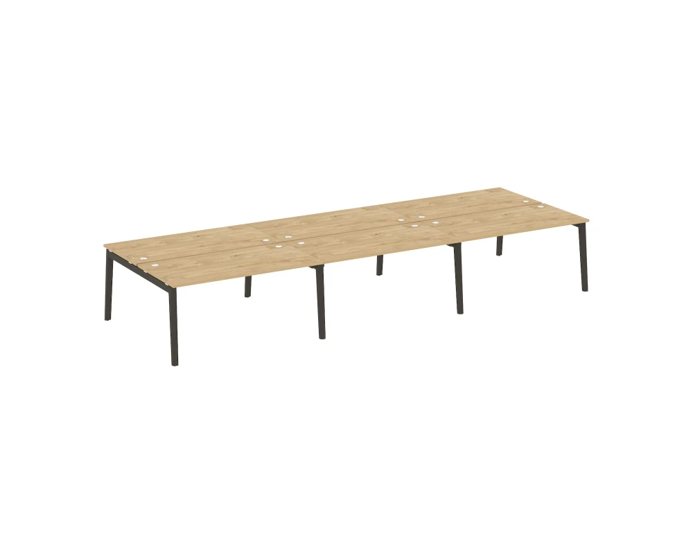 Рабочая станция, опоры - массив дерева 474x163,5x75 Оникс Вуд / Onix Wood
