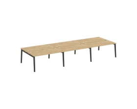 Рабочая станция, опоры - массив дерева 474x163,5x75 Оникс Вуд / Onix Wood images