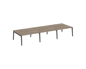 Рабочая станция, опоры - массив дерева 474x163,5x75 Оникс Вуд / Onix Wood images