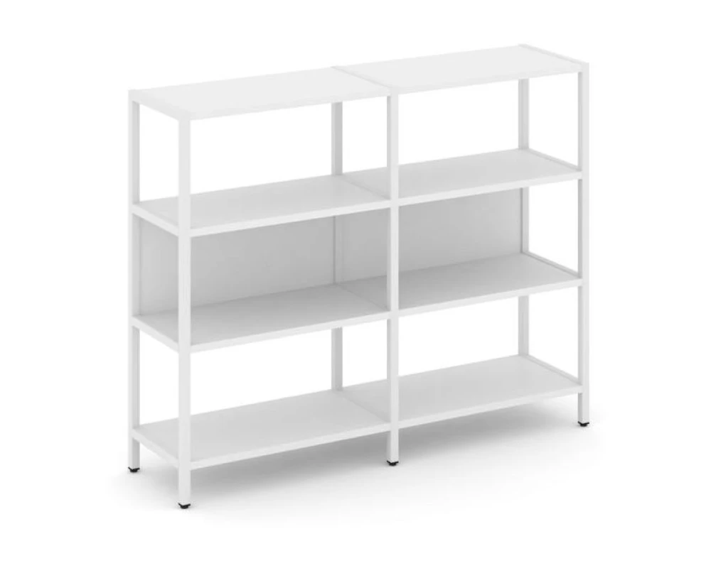 Двухсекционный стеллаж трехярусный Шелф Систем / Shelf System