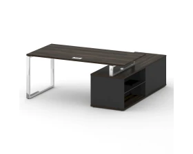 Стол для руководителя с опорной греденцией , левый 180 Шифт / Shift images