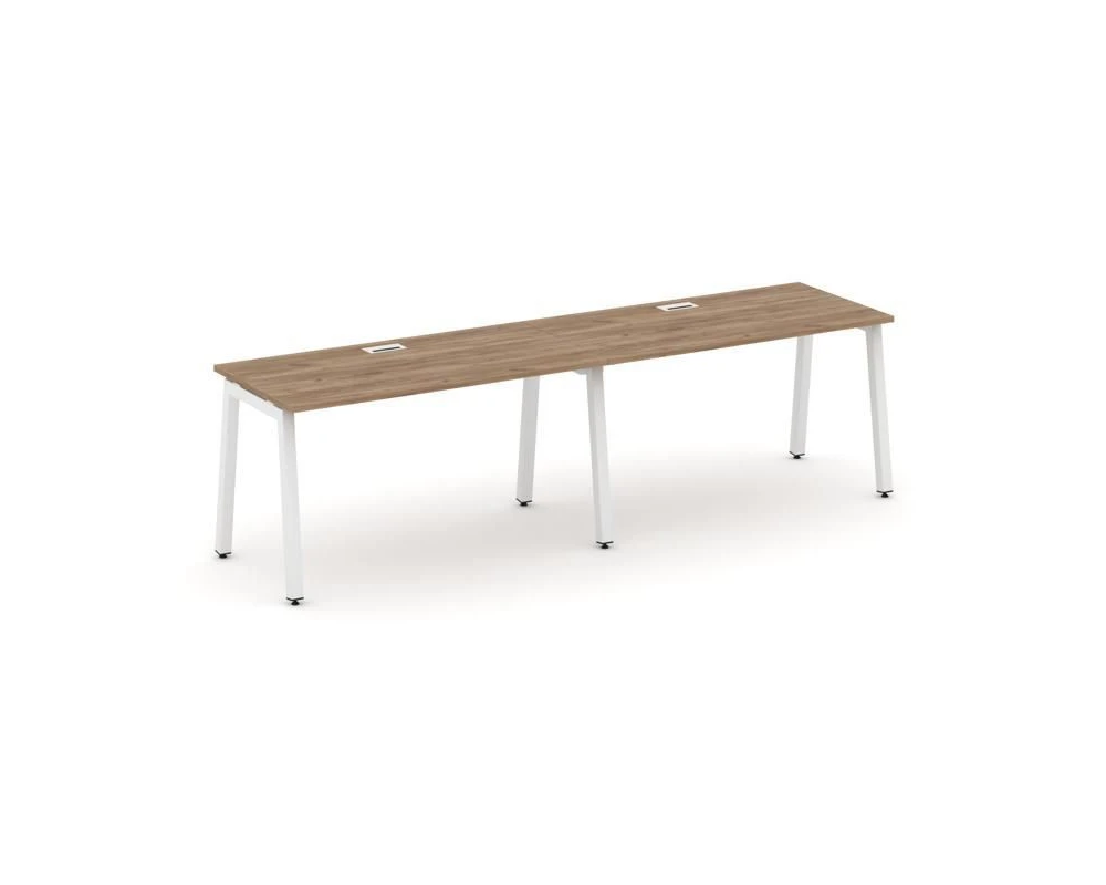 Рабочая станция 1 сторон. на А-образном каркасе 50 мм 2360х800х750 Стайл Проджект / Style Project