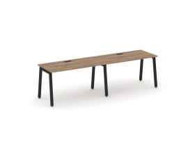 Рабочая станция 1 сторон. на А-образном каркасе 50 мм 3160х600х750 Стайл Проджект / Style Project images