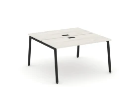 Рабочая станция 2-х сторон. на А-образном каркасе 40 мм 1580х1632х750 Стайл Проджект / Style Project images