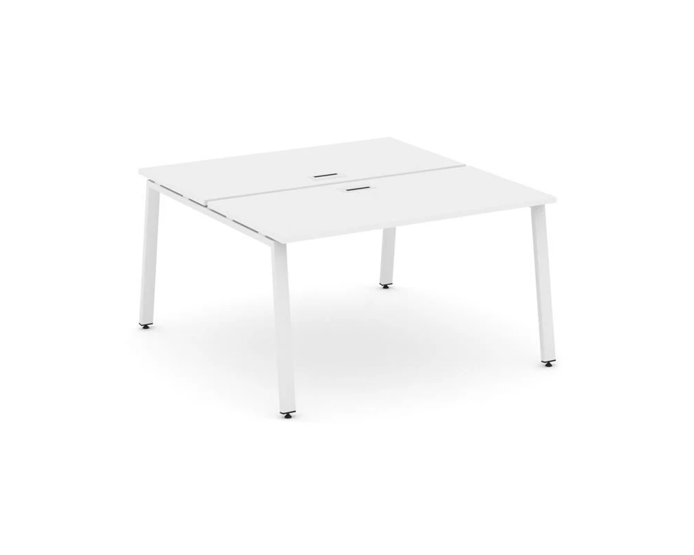 Рабочая станция 2-х сторон. на А-образном каркасе 60 мм 1380х1232х750 Стайл Проджект / Style Project