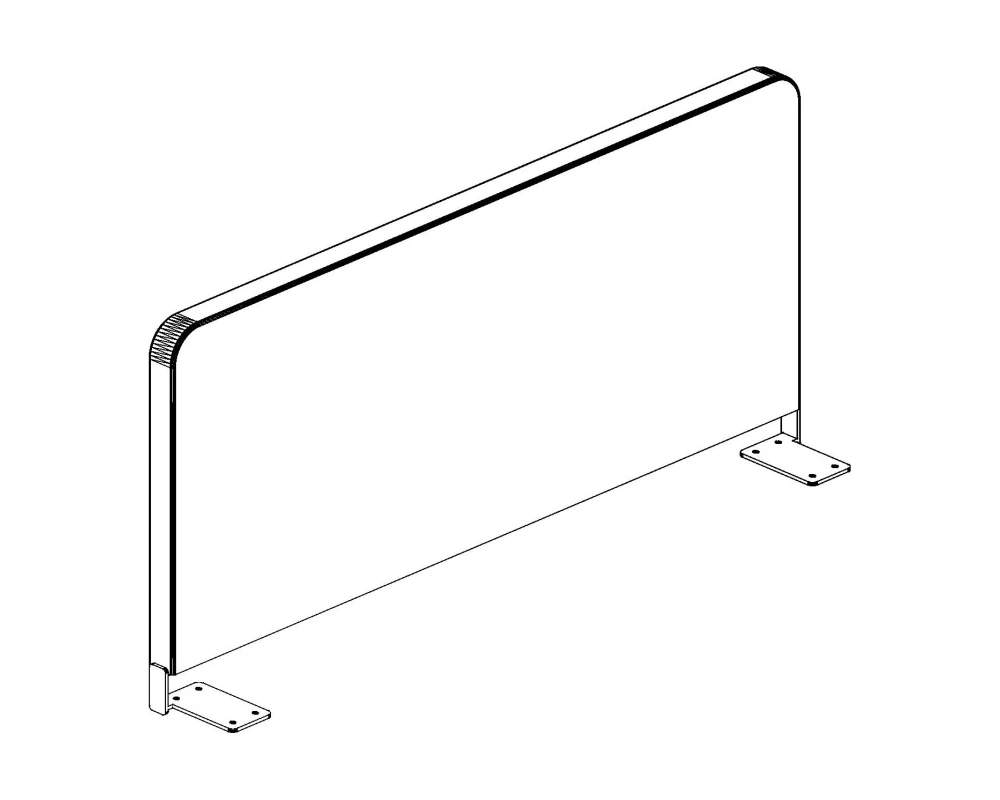 Экран боковой ЛДСП 800х16х297 Стайл Проджект / Style Project