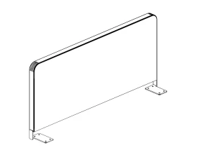 Экран боковой ЛДСП 800х16х297 Стайл Проджект / Style Project images