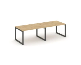 Стол переговорный на О-образном каркасе 50 мм 1960x980x750 Стайл Проджект / Style Project images