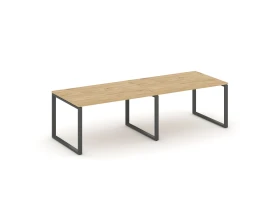 Стол переговорный на О-образном каркасе 60 мм 1960x980x750 Стайл Проджект / Style Project images
