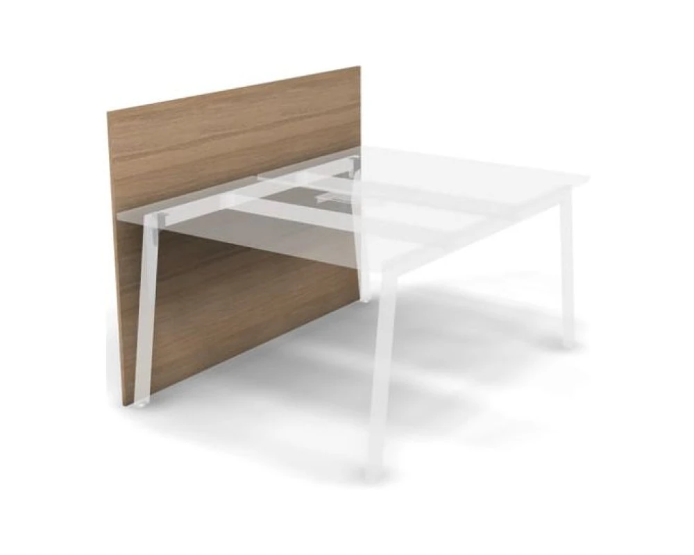 Экран боковой от пола и выше уровня стола 159x1,6x115,5 Matrix New