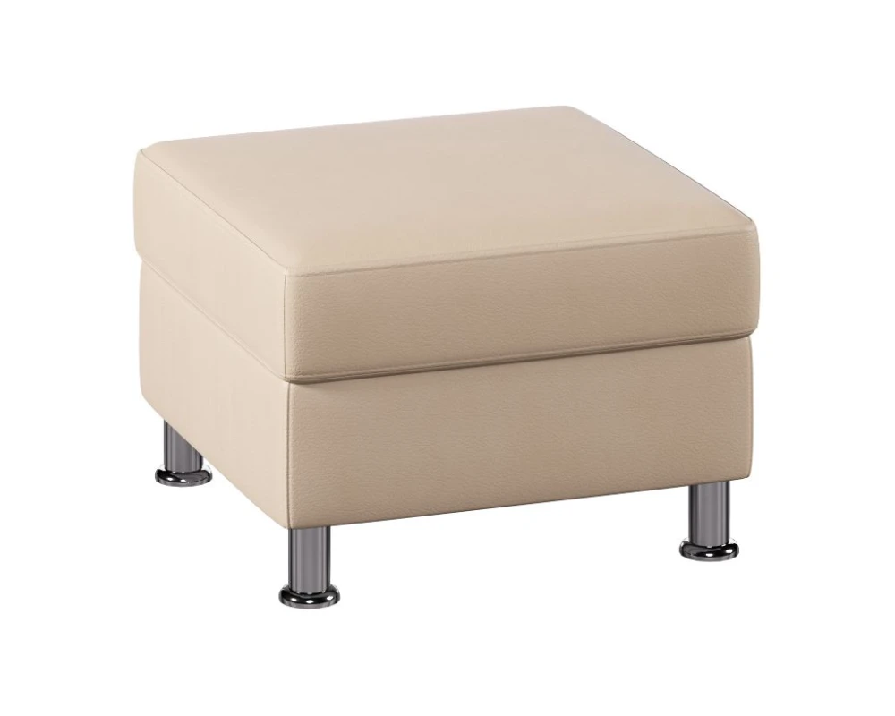 Пуф Everprof Монро / Monro одноместный Экокожа, Бежевый