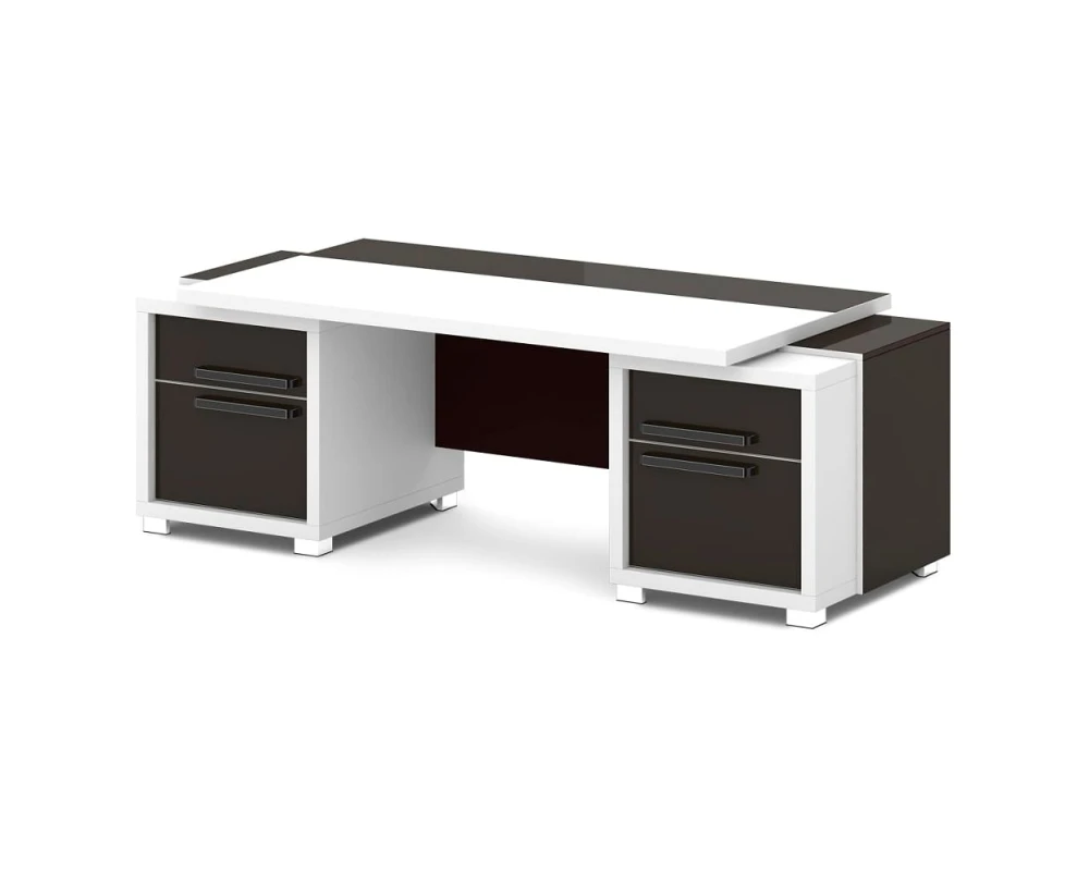 Стол с двумя тумбами 2270х1000х750 Грейс / Grace