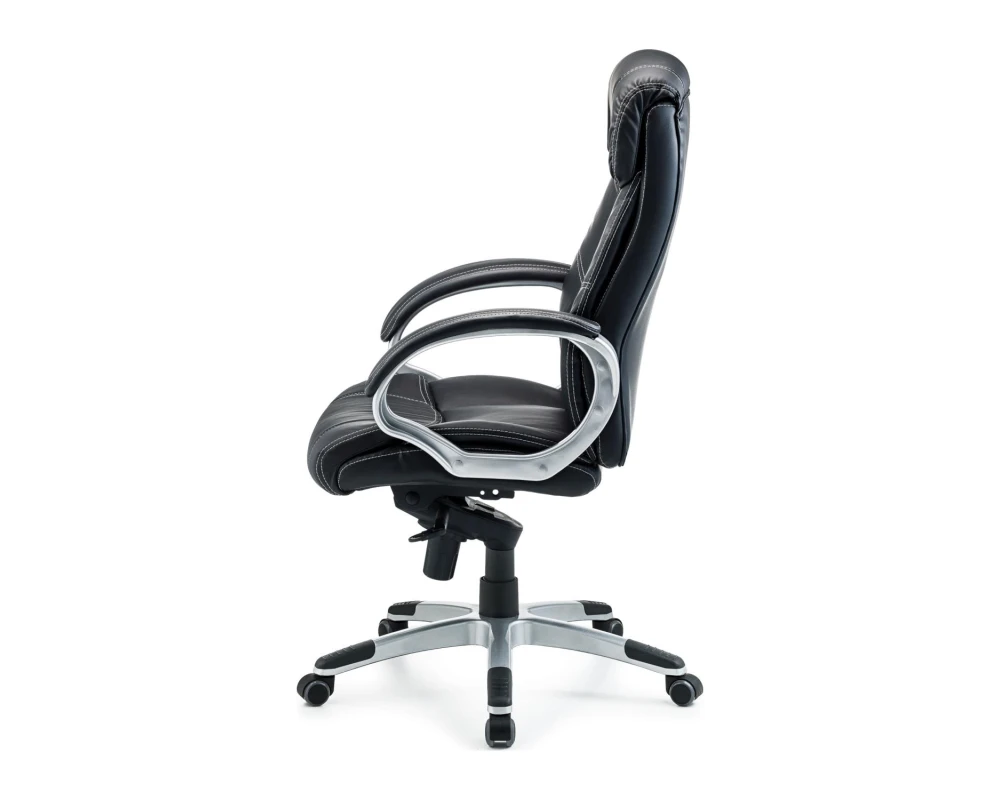 Кресло Albert 2177H Экокожа, Черный