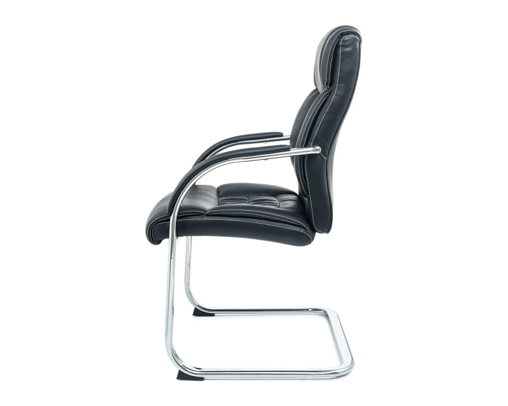 Кресло George ML 2108G Экокожа, Черный