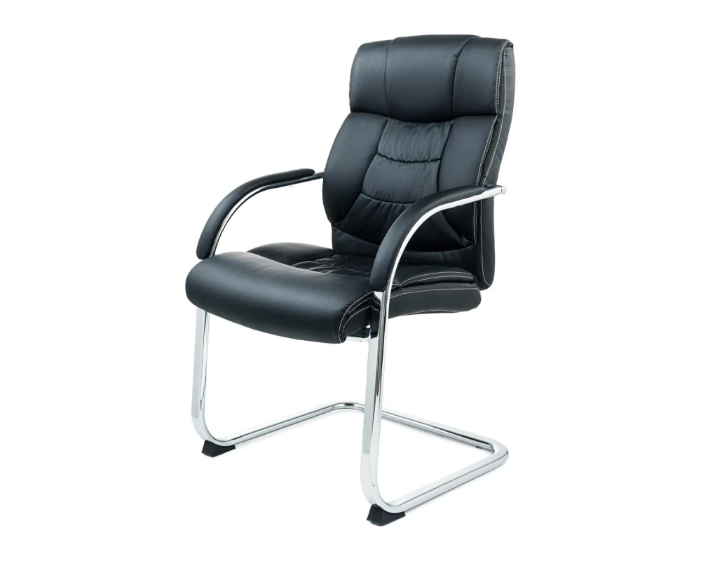 Кресло George ML 2108G Экокожа, Черный