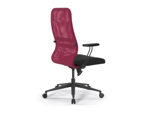 Кресло ErgoLife S 8 B2-8T M09.B11.G19.W01 Сетка/Ткань, Красный/Черный images