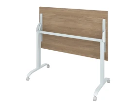 Стол на колёсах с откидной столешницей (1600х700х760) Дублин металл images