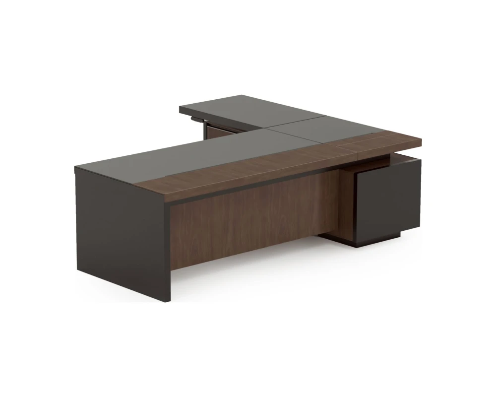 Стол для руководителя левый 2400x2000x750-1150 Larry 2