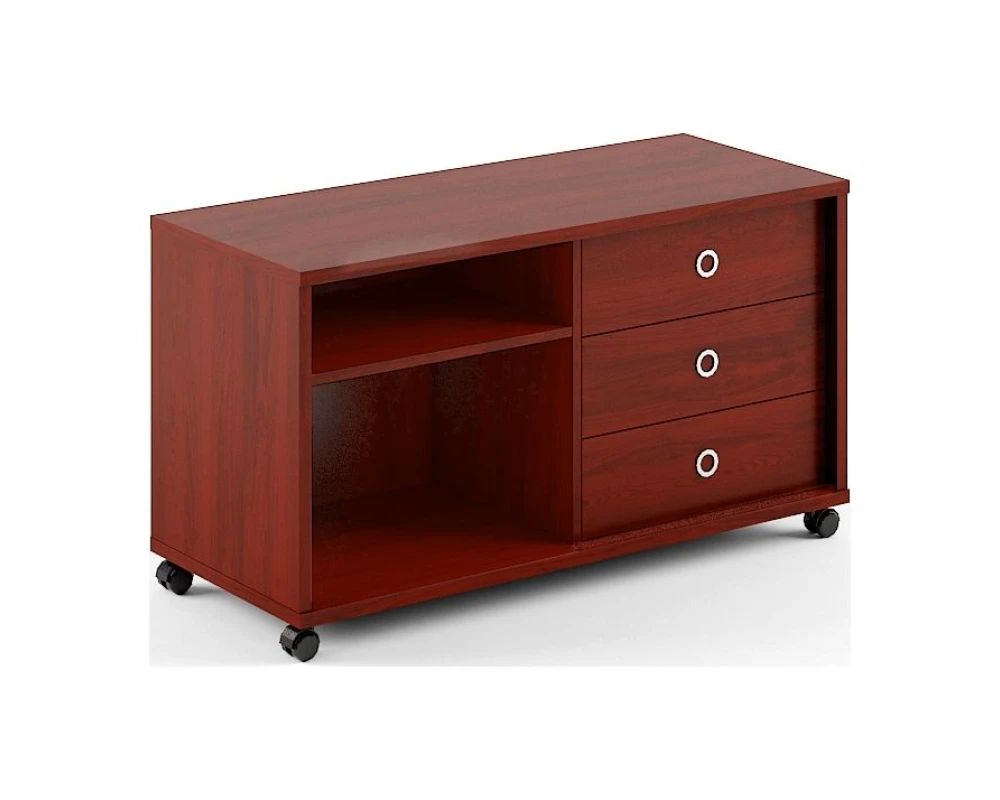 Тумба мобильная с двумя полками 1200х500х660 Борн / Born TP